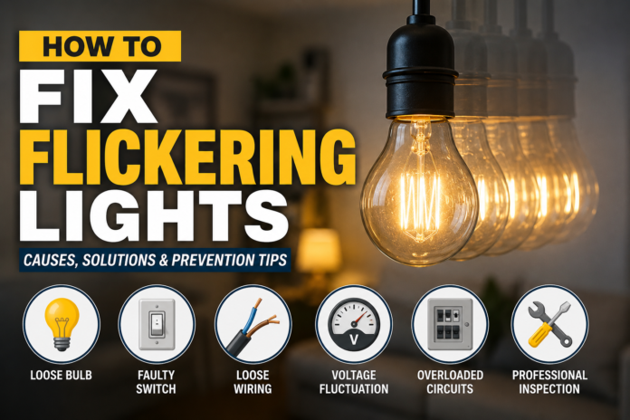 How to Fix Flickering Lights How to Fix Flickering Lights