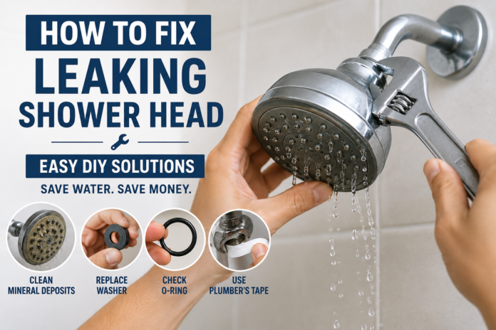 How to Fix Leaking Shower Head