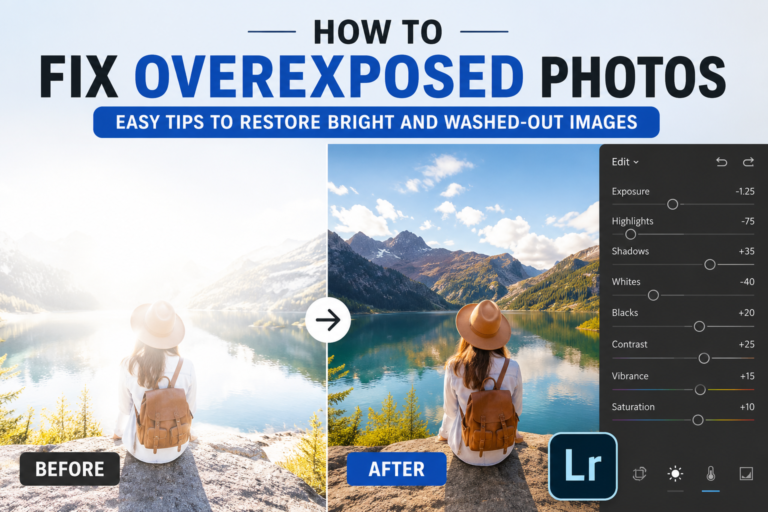 How to Fix Overexposed Photos
