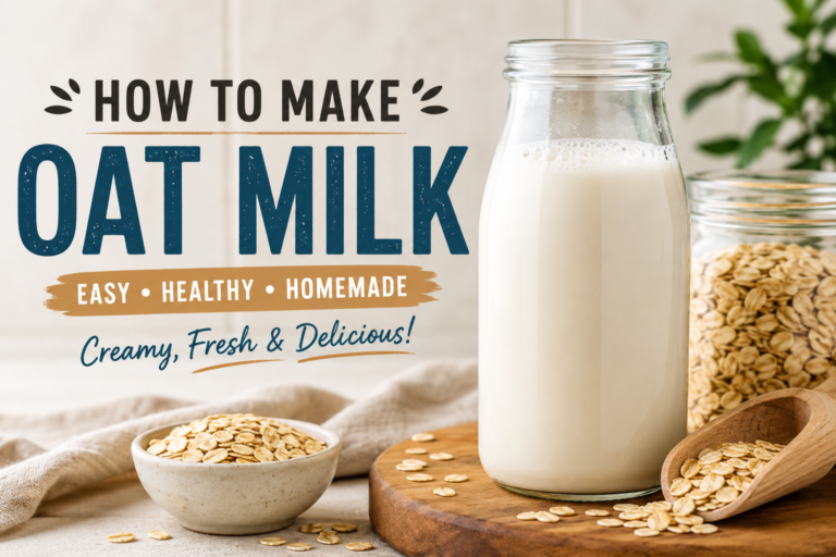 How to Make Oat Milk