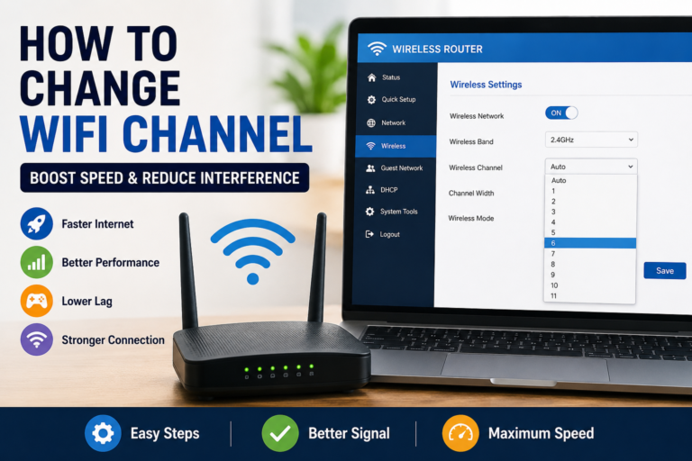 How to Change WiFi Channel