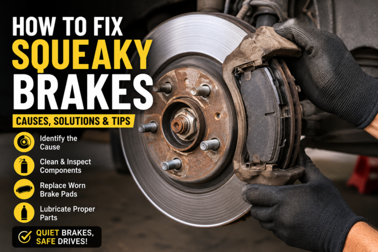 How to Fix Squeaky Brakes