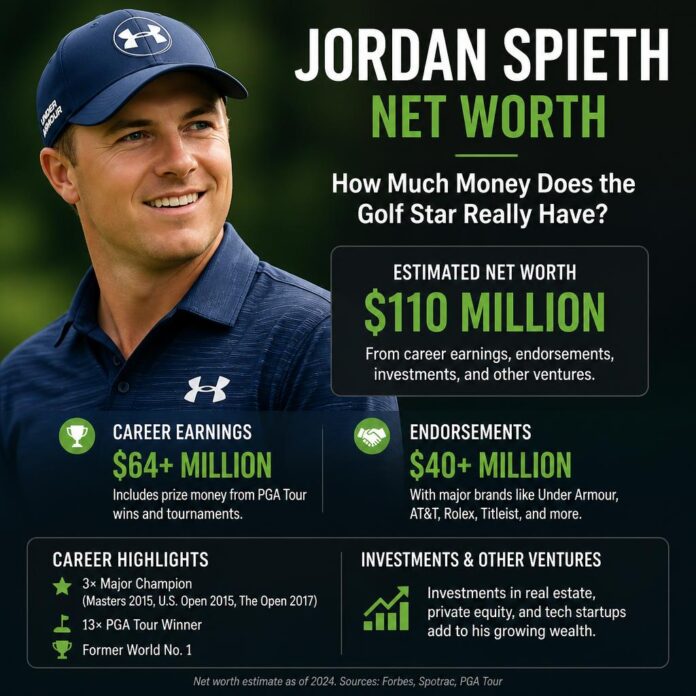 Jordan Spieth Net Worth