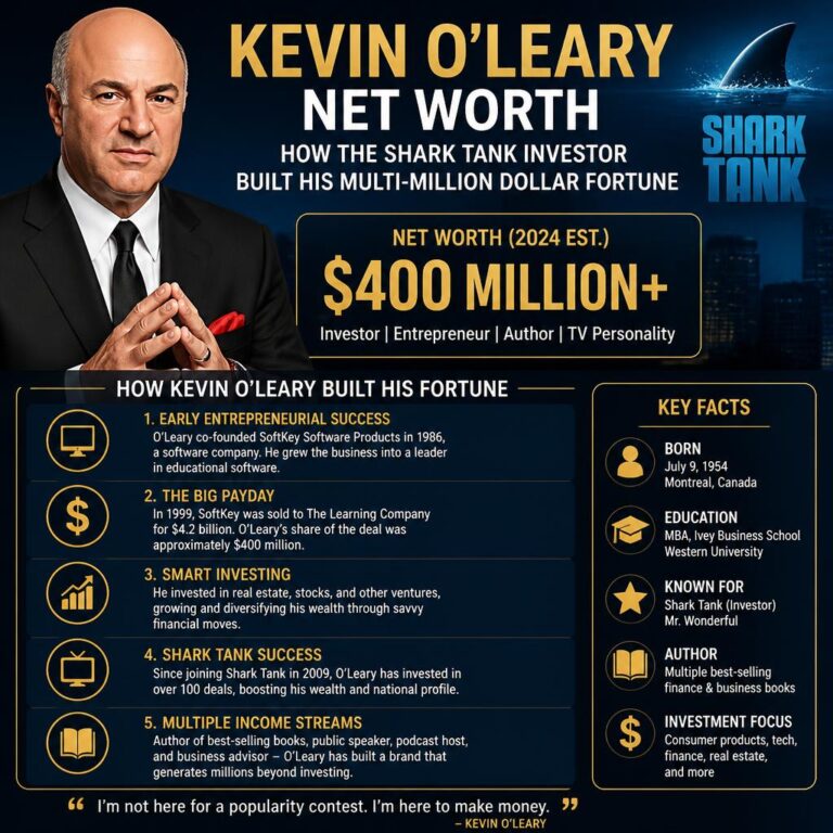 Kevin O’Leary Net Worth