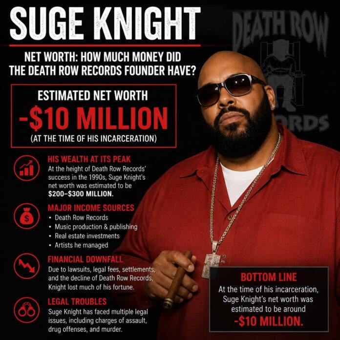 Suge Knight Net Worth