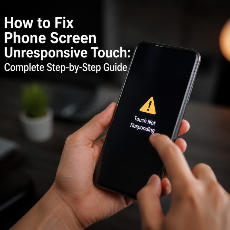 How to Fix Phone Screen Unresponsive Touch
