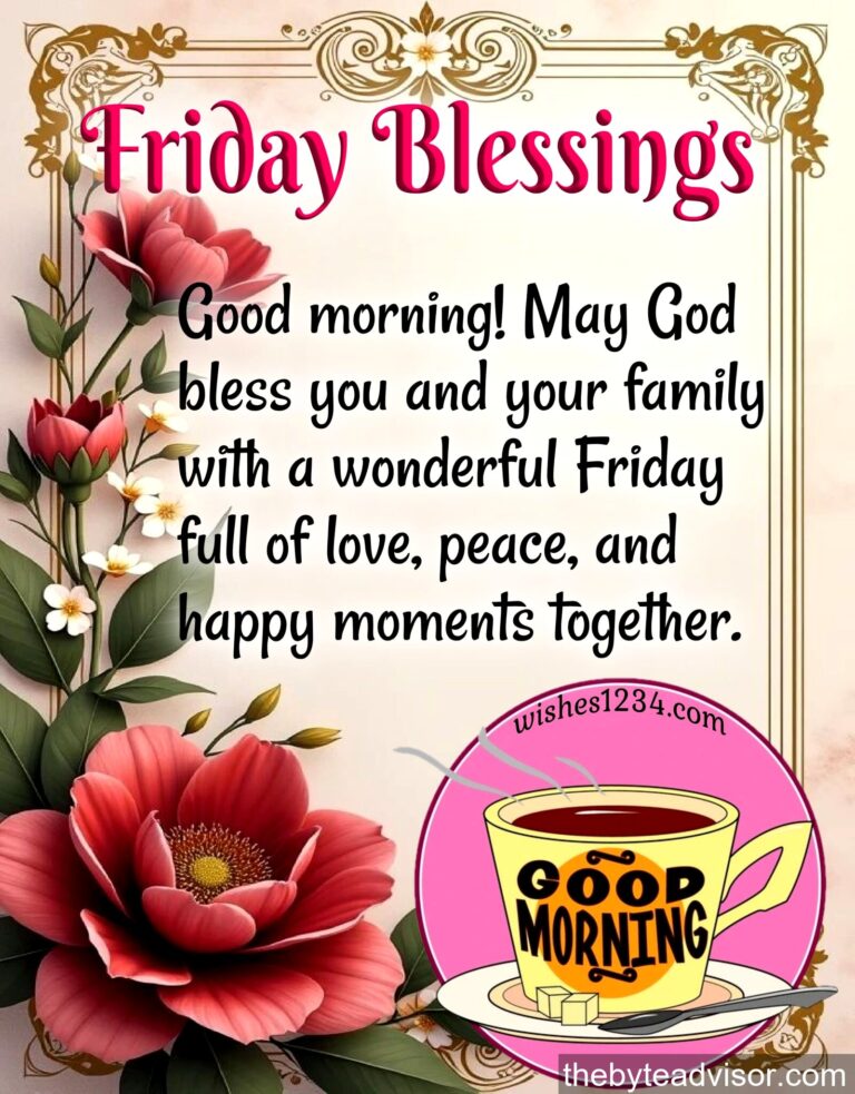 Unlock the Power of Friday Blessings Images: 260 Inspiring Ideas