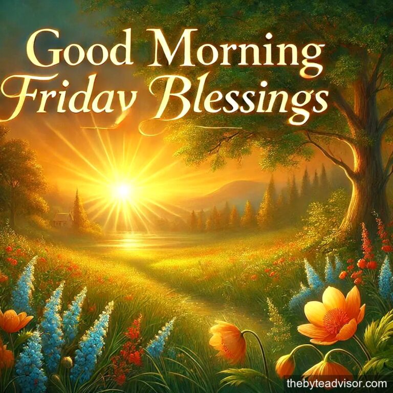 Friday Morning Blessings: A Guide to Kickstart Your Weekend