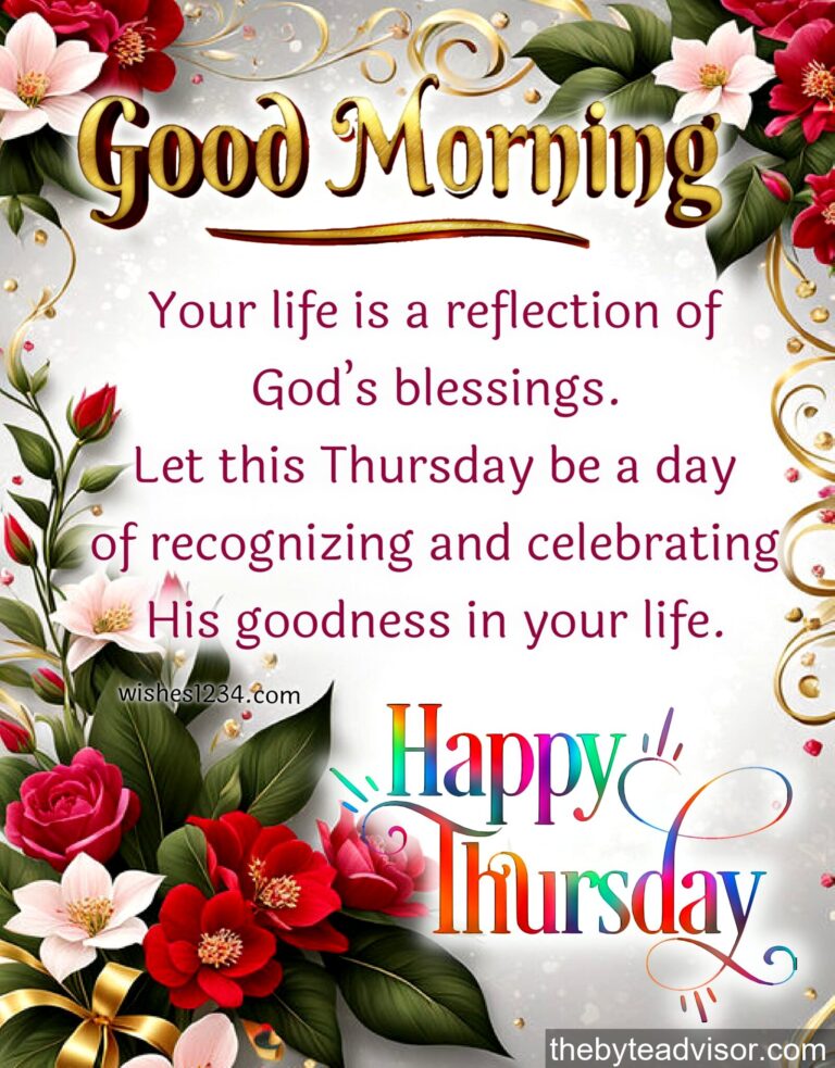 Thursday Blessings: 200+ Uplifting Messages, Quotes, and Prayers for a Productive Day